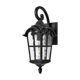 17-in Black Dusk to Dawn Outdoor Wall Light