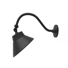 18.75-in Black Integrated Outdoor Wall Light
