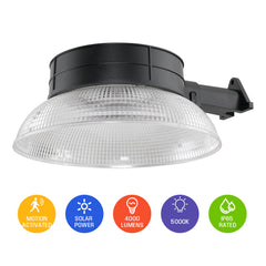 Westinghouse LED Solar Powered Motion-Activated Area Light, 4000 Lumens