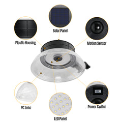 Westinghouse LED Solar Powered Motion-Activated Area Light, 4000 Lumens