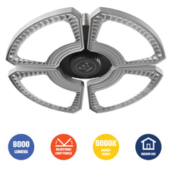 Westinghouse 8000 Lumen Deformable LED Utility Light – 2-Pack