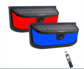 Westinghouse 1200 Lumen Solar LED Motion Activated Color Changing Wall Lights with Remote – 2-Pack