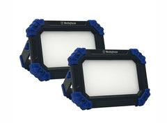 2-Pack, 2000 Lumen Rechargeable Work Light