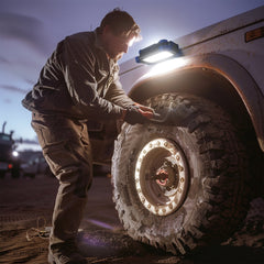 2-Pack, 2000 Lumen Rechargeable Work Light