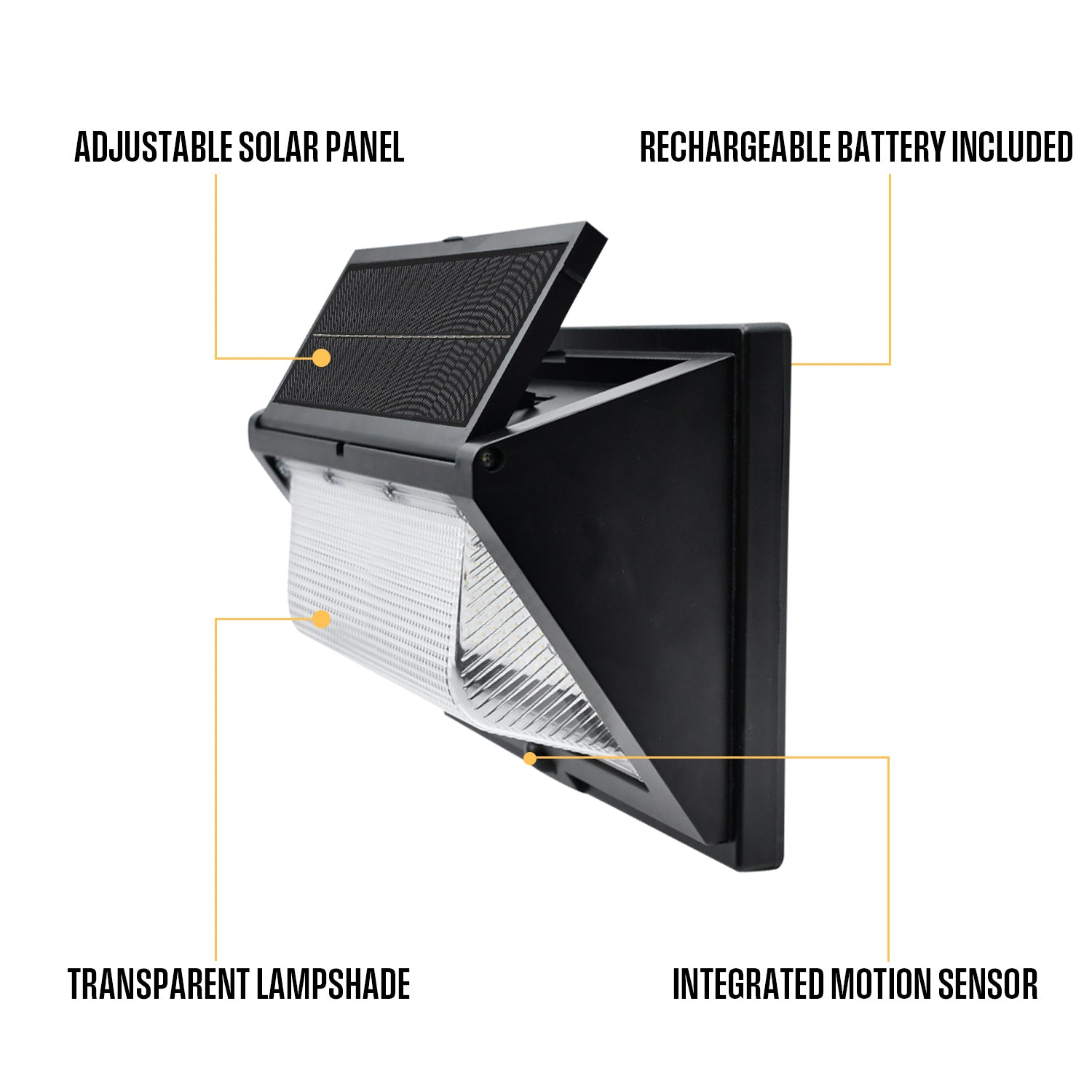 Westinghouse LED Solar Powered Motion-Activated Area Light, 4000 Lumens