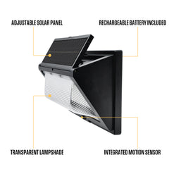 Westinghouse LED Solar Powered Motion-Activated Area Light, 4000 Lumens