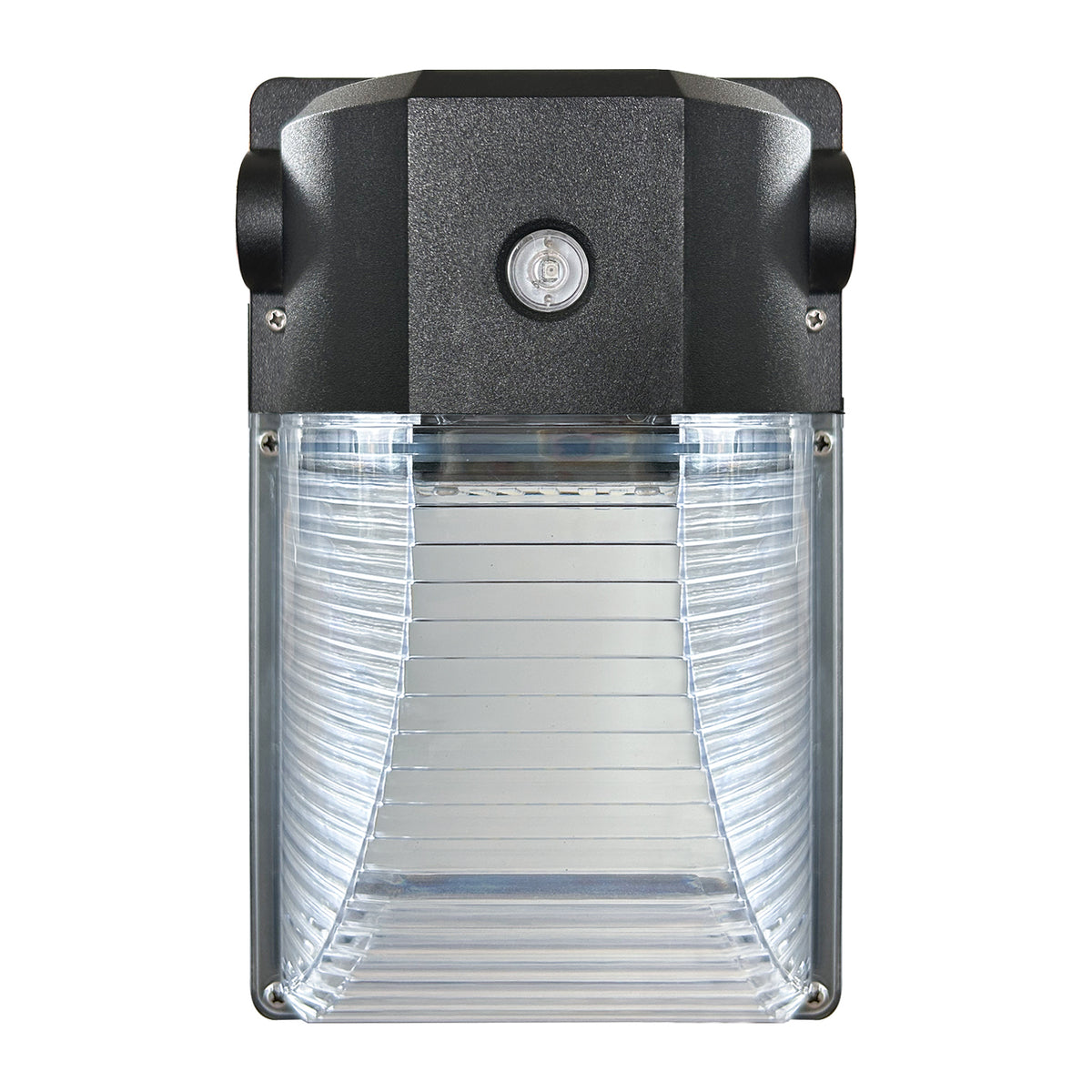 26W Black Hardwired LED Outdoor Wall Pack Light 2730 Lumen