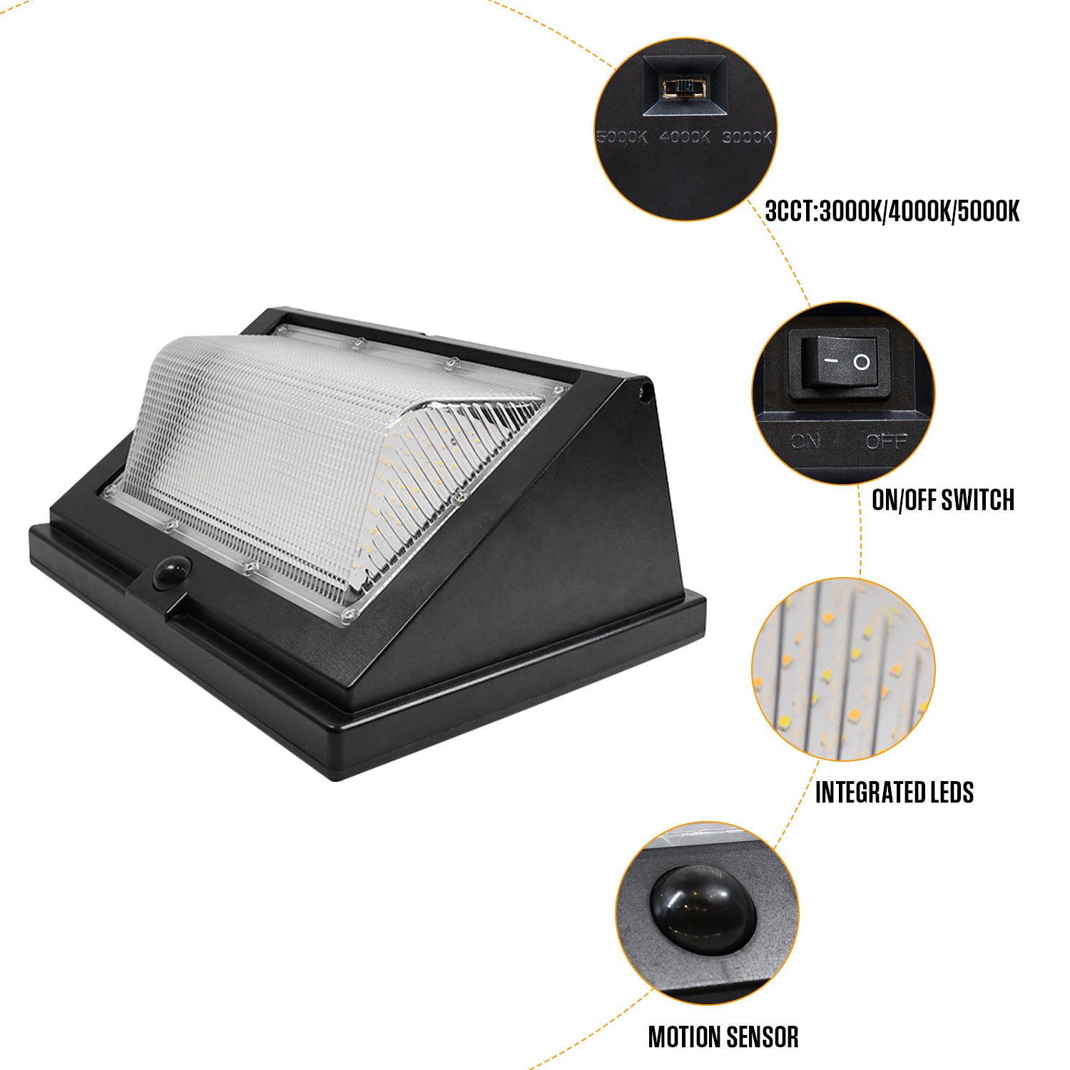 Westinghouse LED Solar Powered Motion-Activated Area Light, 4000 Lumens