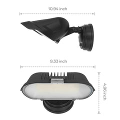 8000 Lumen Black LED Flood Light