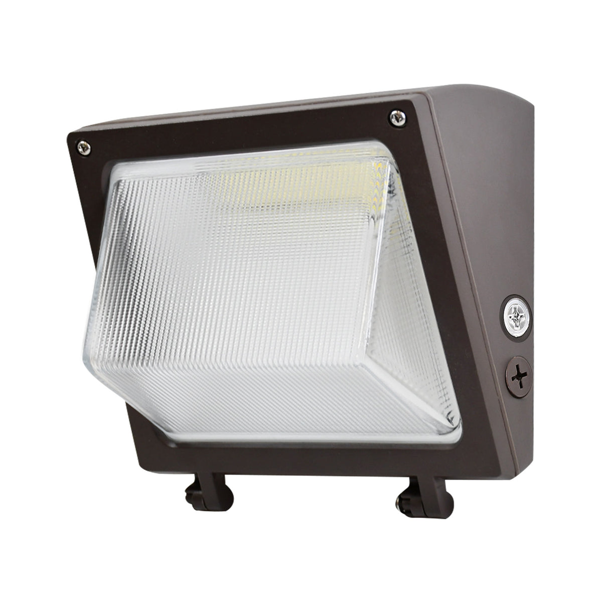 Cedar Hill Black Hardwired LED Outdoor Wall Pack Light 8800 -Lumen