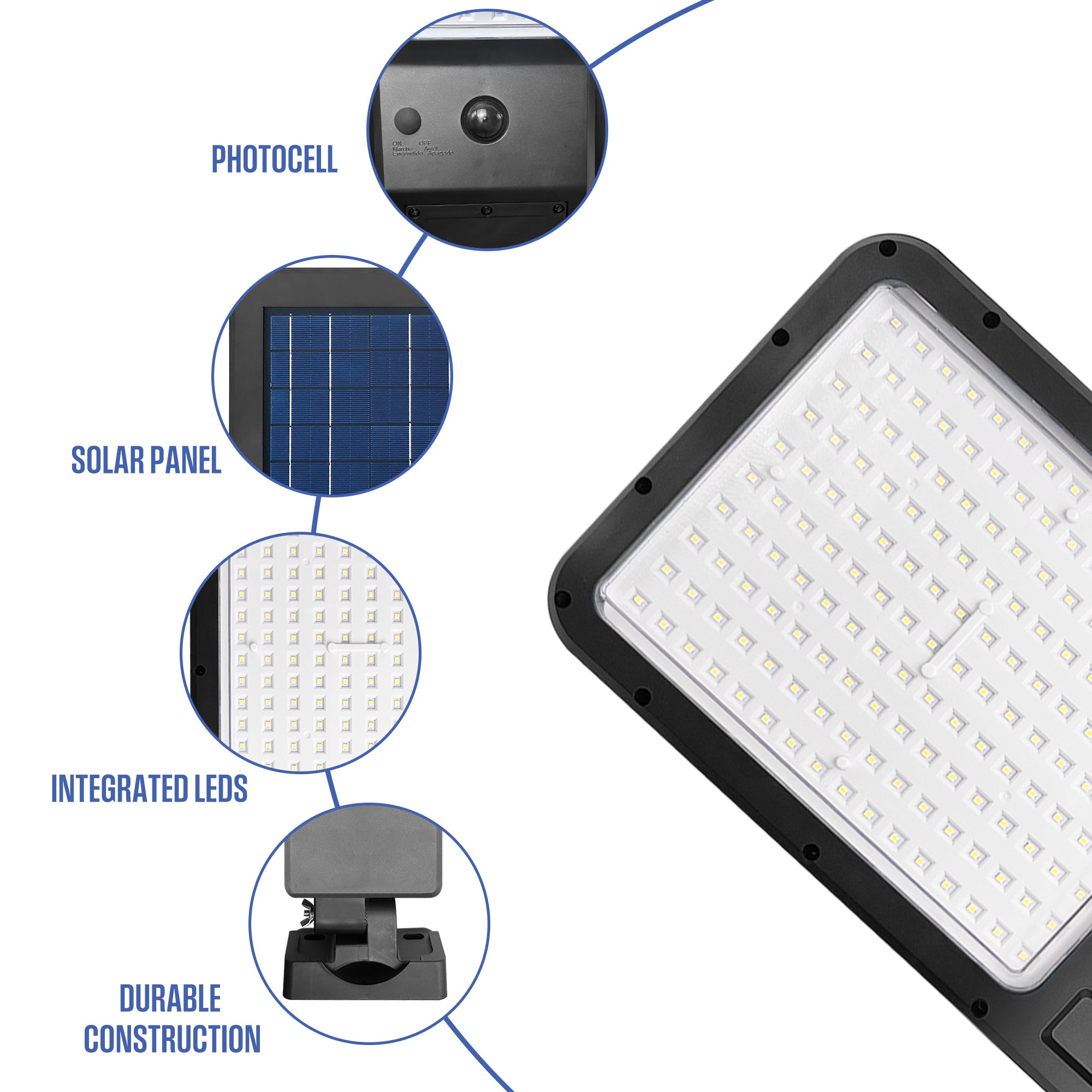 Westinghouse 4000 Lumen Solar Powered Area Light – 5000K