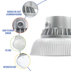 Westinghouse 5000 Lumen Wired Barn Light – 2-Pack