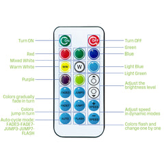 48 FT., 24 Bulb Color Changing String Light