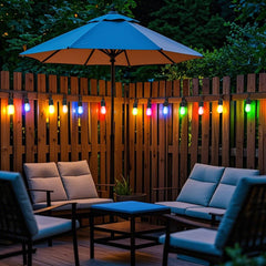 48 FT., 24 Bulb Color Changing String Light