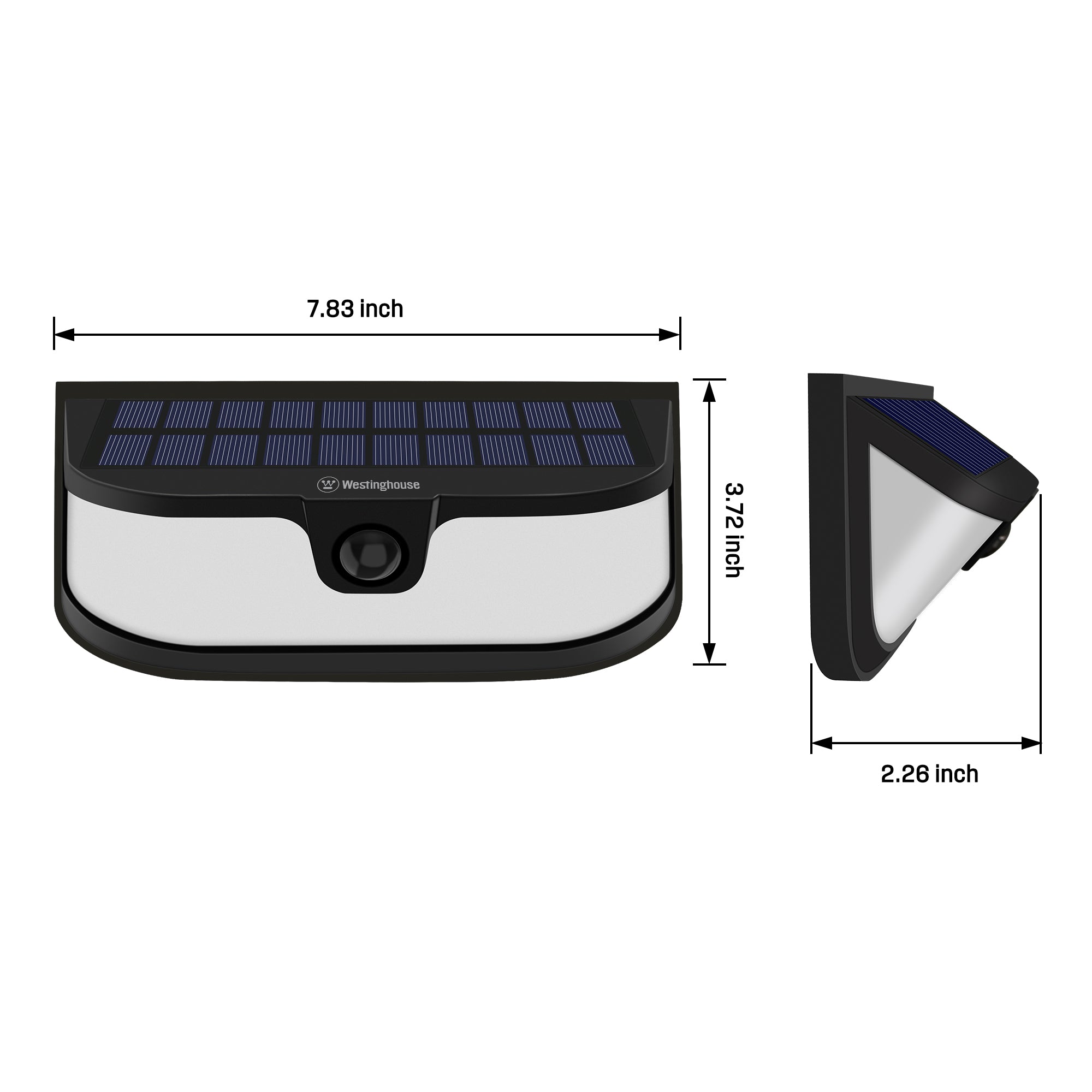 Westinghouse 1200 Lumen Solar LED Motion Activated Wall Lights