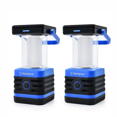 Westinghouse 1000 Lumen Solar Rechargeable LED Portable Lanterns (Set of 2)