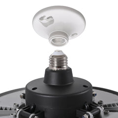 0.8-ft 8000 Lumen Gray Daylight LED Garage Shop Light