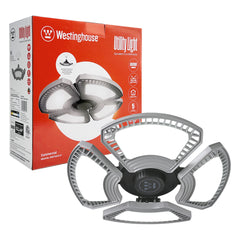0.8-ft 8000 Lumen Gray Daylight LED Garage Shop Light