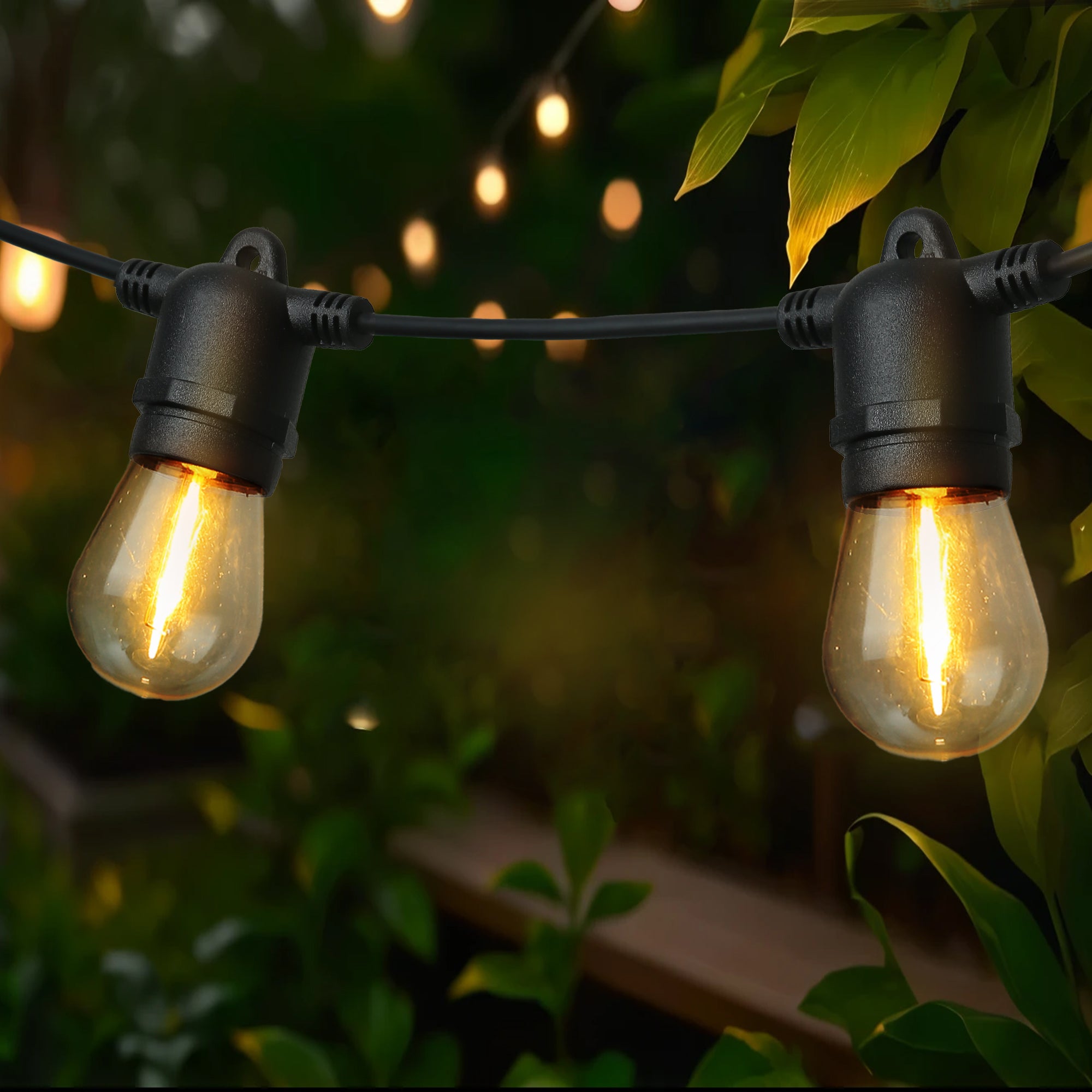 Westinghouse 36FT Solar String Light – 15 Bulbs